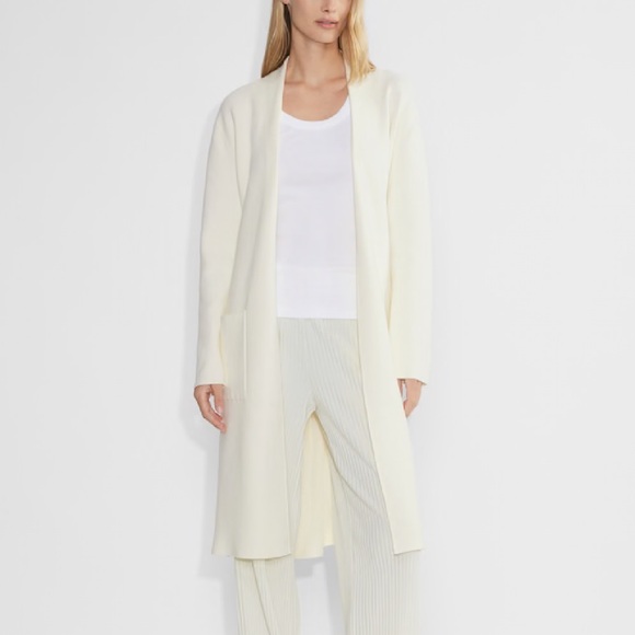 Aritzia Sweaters - Babaton Ty Long Cardigan in Light Birch